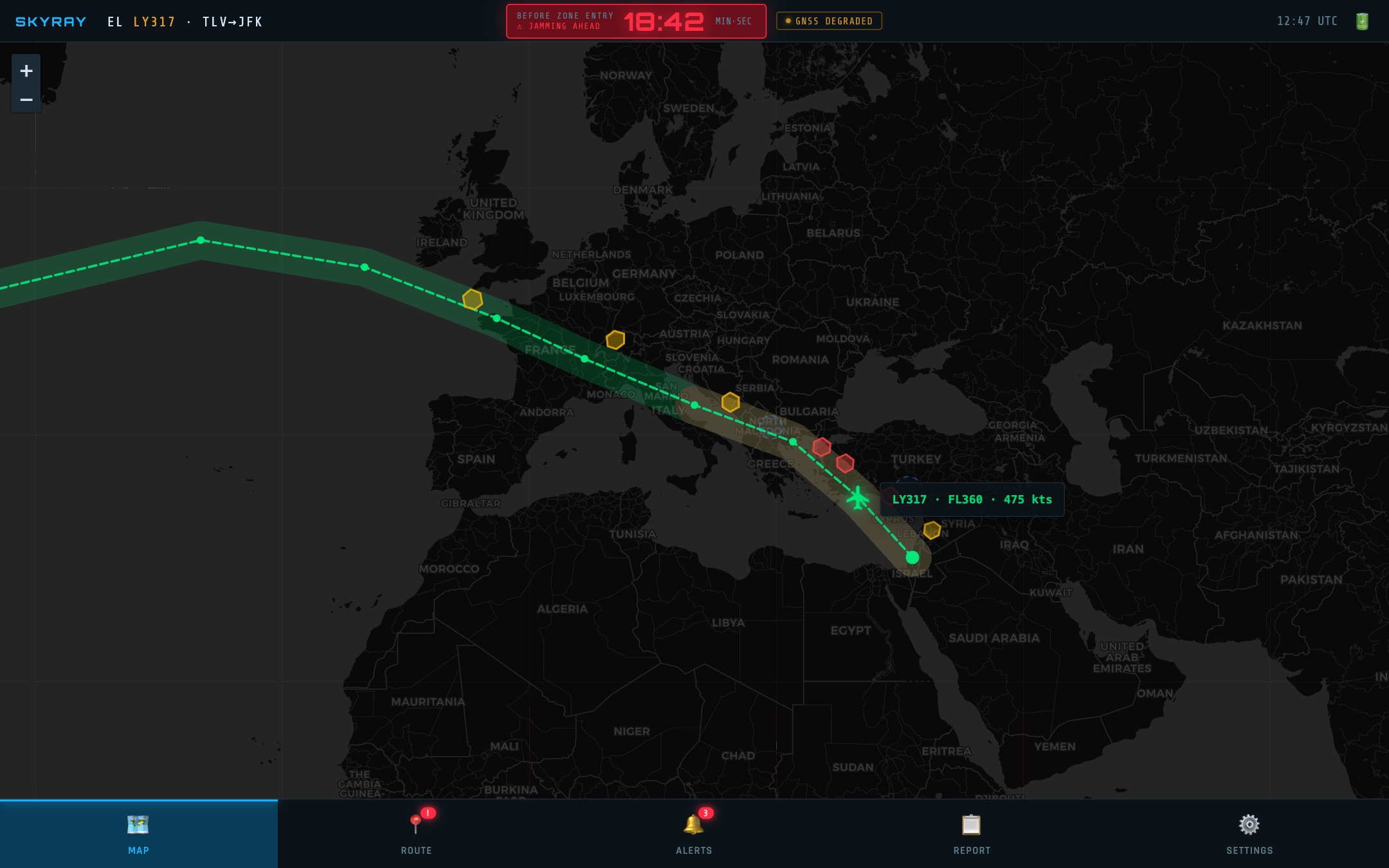 SkyRay Pilot EFB app